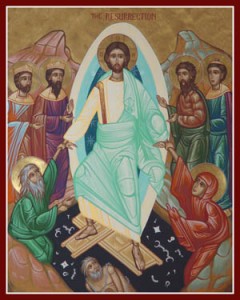 Icon of the Holy Resurrection, by Fr. Nicholas Papas